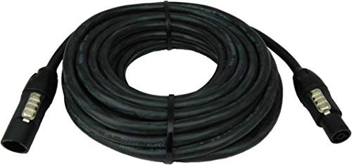 NWP Verlängerungskabel 10m powerCON True1 TOP Stecker auf powerCON True1 TOP Buchse - 3x1,5mm² - Gummischlauchleitung - Linkkabel