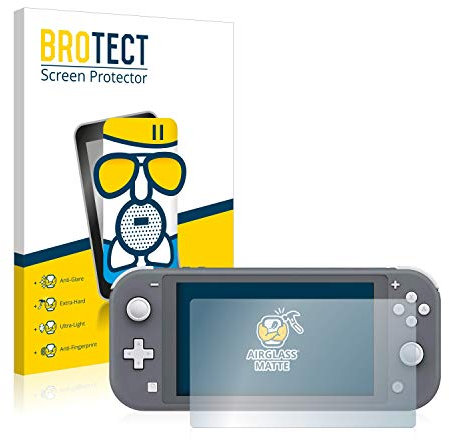 brotect Anti-Reflet Protection d'Écran Verre Mat pour Nintendo Switch Lite - Film Protecteur Vitre 9H