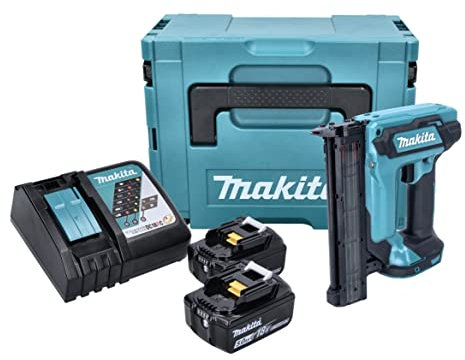 Cloueur à minibrads 18V LXT 18 Ga (2x5.0 Ah) en coffret Makpac - MAKITA DFN350RTJ