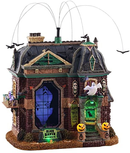 Lemax - Black Raven Manor, with 4.5v Adaptor - Weihnachtshäuser & Weihnachtsdörfer