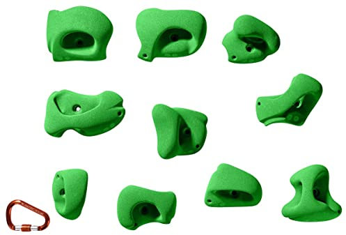 Entre Prises Klettergriffe Essential Jugs XL (ehemals Grab It II), Farbe:Fluo grün