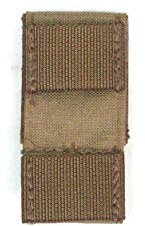 Zentauron Taktischer MOLLE Adapter Gürtel | Ideal für Polizei, Militär, Security & Outdoor | Robust, Klettbefestigung, passend für Gürtel bis 5 cm | Made in Germany | 1x MOLLE Kanal