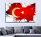 Diamantmalerei Wohnkultur Türkei Flagge Diamantstickerei Zum Verkauf Stickerei Perlen Diamant eingelegt Strass Bild Platz 30x40cm