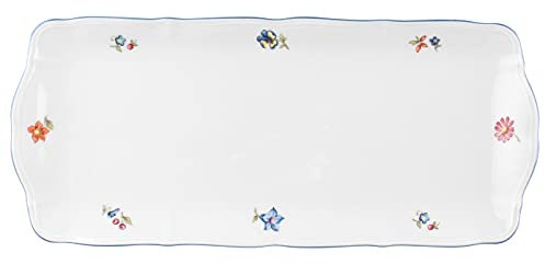 2 x Kuchenplatte eckig 35 x 15,5 cm - Seltmann Weiden Sonate Nostalgie 34032