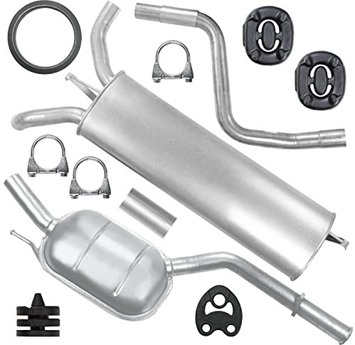 Auspuffanlage Schalldämpferset Auspuff für Mercedes 200 200D 230 250 T124 S124 2.0D 2.0 i 2.3 2.5 D