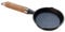 Luxshiny 1pc Mini Iron Frying Pan Cooking Skillet for Pancakes Eggs and Pizza Wear-Resistant Design Safe for Open Flame Cooking Effort-Saving Kitchen Utensil