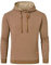 JustSun Herren Hoodie Kapuzenpullover Pullover Herren Karierter Jacquard Hooded Hoodie Khaki L
