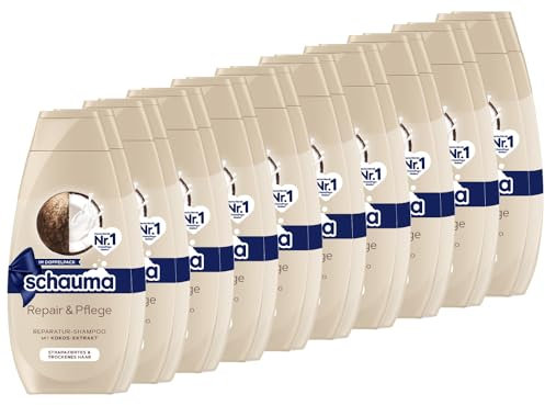 Schauma SCHWARZKOPF Shampoo Repair & Pflege 2x400ml, 10er Pack (10 x 400 ml)