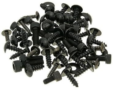 2EXTREME Schraubensatz Verkleidung schwarz kompatibel für Yamaha Aerox SA14, MBK Nitro 50 5BR 2T LC, 100