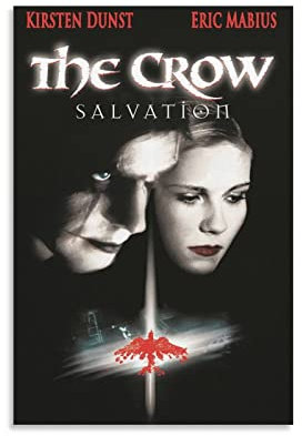 Filmposter The Crow Wicked, klassisches Gebet, dekoratives Gemälde, Leinwand, Wandkunst, Wohnzimmer, Poster, Schlafzimmer, Gemälde, 30 x 45 cm