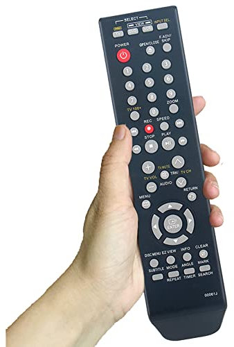 Universal Replacement Remote Control for Samsung DVD-VR375 DVD-V9800 DVD-VR330 DVD-VR335 DVD-V5600 DVD-V5650 DVD-V8650 DVD-V9700 DVD-V5700 VCR DVD Player