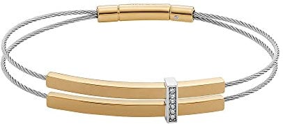 Skagen Armband Für Frauen Kariana, Länge: 165mm, Breite: 8.7mm 2-Tone Edelstahlarmband, SKJ1673998