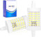 OLEVOLT R7S LED 78mm Dimmbar Kaltweiß 6000K, 10W LED R7S 78mm Ersetzt 100W R7S Halogenstab 78mm led Leuchtmittel R7S 78mm, R7S LED Stablampen für Baustrahler,Landschaftslichter,Sicherheit, 2 Stück