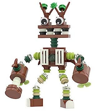 Puruuige My Singing Monsters Bausteine-Set, Mini-Anime-Actionfigur, Monster, Bausteine, Modelle, bunt, pädagogische Konstruktion, DIY-Blöcke, Spielzeug, Geschenke