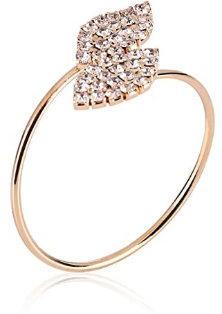 Tomotato 12 Stück Serviettenringe, Strass Serviettenringe Kristall Serviettenhalter Schnallen für Tischdekorationen Hochzeitsessen