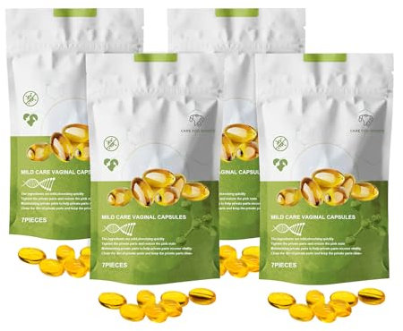 FUYOULILO Capsules Vaginales De Réparation Naturelle Pour Femmes Pour La Réparation Raffermissante Du Corps (4PCS)
