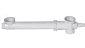 Wirquin Pro - Vidage évier - Tubulure sans siphon pour évier 2 bacs - Wirquin Pro 30720431