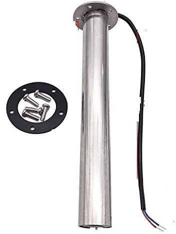 500mm 450mm 400mm 300mm 150mm Boat Sewage Sender Unit Sewage Level Sensor For Marine Boat RV Sewage Tank Level Gauge 240-33 Ohm (Color : 250mm 240-33ohm)