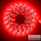 ShineBurky 24V LED Streifen Rot 10M, LED Strip Flexibel Schneidbar 600 SMD2835 LEDs Wasserdichtes Selbstklebend Lichtband für Innen Schlafzimmer Küche Weihnachten Deko, Kein Netzadapter