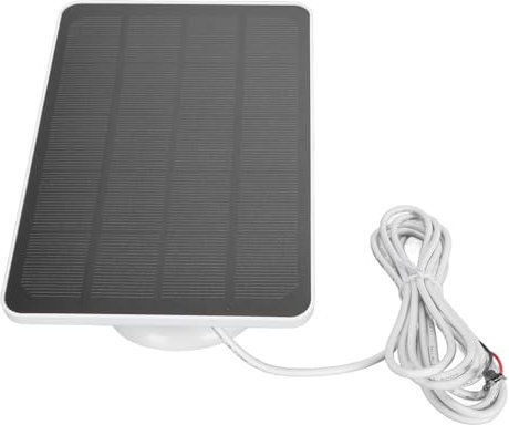 Solar Panel Charger, Adjustable Mount Solar Panel with 9.8ft Charging Cable, IP66 for Doorbell, Video Doorbell 2 (CSP4W-U-W)