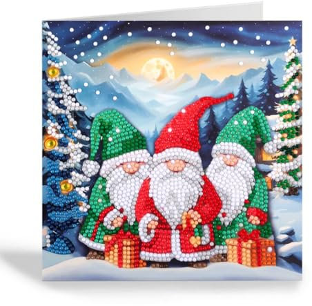 CRYSTAL ART Arctic Friends - 18x18cm Card
