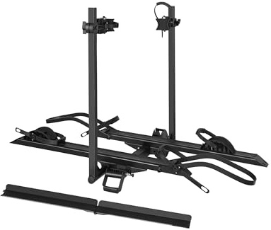 YOUNG ELECTRIC 200LBS EZ-FOLD Aluminum 2-Ebike Carrier with Ramp for Bikes and Electric Bike, Car SUV Truck Van RV and Trailer