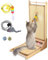 Lohofrnny Rascador para Gatos, 68 cm de Altura en Forma de L, Rascador Vertical de Sisal con Juguete de Bola, Duradero para Proteger Muebles y Sofás, Tamaño Grande