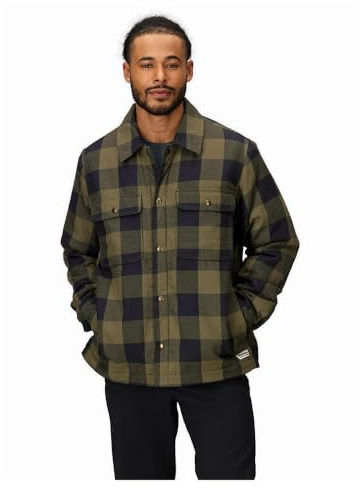 Marmot Ridgefield Sherpa Flannel Long Sleeve Shirt M