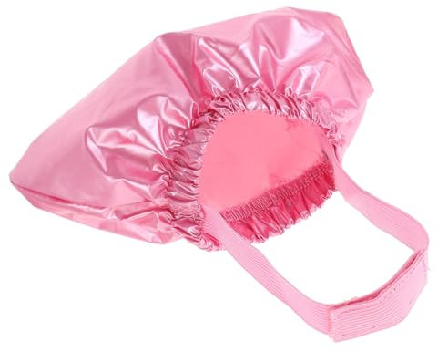 Toddmomy Shower Cap for Sphynx Pink Cap Pet Shower Hat Comfortable Ear Covers for Dogs Cats