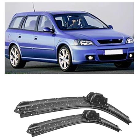 SXXTS Escobillas Limpiaparabrisas para Opel Astra G 1998-2005 20+19, Cuchilla Escobillas Parabrisas Ventana Goma Limpia Parabrisas Coche Accesorios
