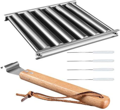 Vgvgaj Hot Dog Roller Für Grill -Brötchen-Halter