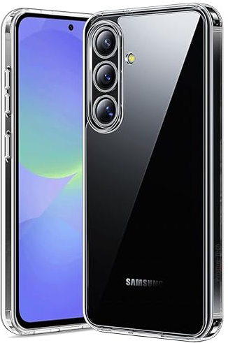 Pristine-Tech For Samsung A36 5G Clear Case Phone Case Cover Shockproof, Soft TPU Protective Cases, Ultra [thin Slim Fit],Crystal Clear [Anti-Yellow] For Samsung Galaxy A36 5G 2025- (6.7 inch)