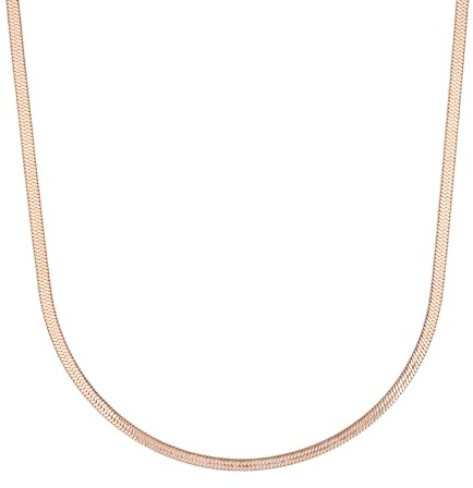 Tom Tailor Halskette für Damen, Edelstahl, 42+3 cm, rosefarben, Geschenkidee, Halsschmuck, Halsschmuck, Damenschmuck, 2100624
