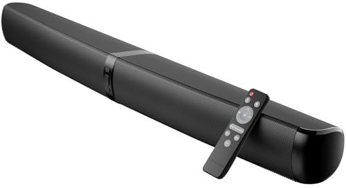 Maraawa Sound Bar, Soundbar da 90 W per Smart TV, Bluetooth/ARC/ottico/AUX Connect, design staccabile con bassi profondi per TV/PC/gioco/proiettore, audio Home Theater 2 in 1