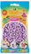 Hama Perlen 207-96 Bügelperlen Beutel mit ca. 1.000 Midi Bastelperlen mit Durchmesser 5 mm in Pastell Flieder, kreativer Bastelspaß für Groß und Klein, Pastel lilac