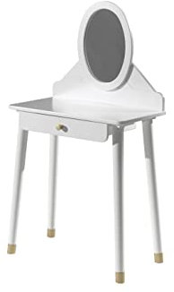 Vipack Schminktisch Billy, Weiß, 40 x 129 x 70 cm
