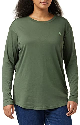 G-Star RAW Damen Lash Fem Loose Top, Grün (lt Hunter D21372-4107-8165), S