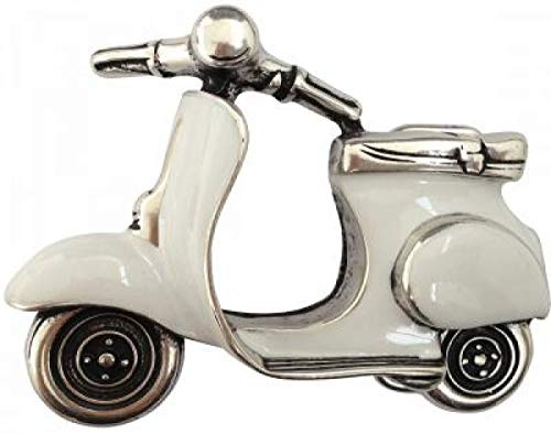 BELTINGER Gürtelschnalle Scooter 4,0 cm | Buckle Wechselschließe Gürtelschließe 40mm Massiv | Mit Emaille | Wechselgürtel bis 4cm