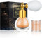 AOOWU Glitter Spray, Glitzer Spray für Face und Body, Glitzer Haarspray Make-up Sparkle Puder Kosmetik Shimmer Highlighter, Powder Glitterspray Haare Körper für Weihnachten Rave Party（Champagne）