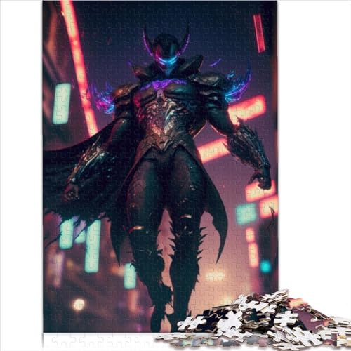 1000teiliges Puzzle Cyborg kreatives RechteckPuzzle für Erwachsene und Kinder Holzpuzzle Lernspielzeug 1000 Stück (75 x 50 cm)