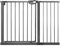 Froadp Griglia di protezione per porta e scale, senza foratura, orientabile su entrambi i lati, per la sicurezza dei bambini e animali domestici, da 105-115 cm, nero