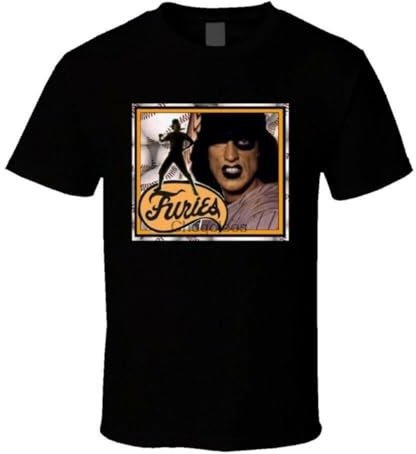 GUOZHONGTIAN The-Movie-Baseball-Furies-Shirt-2-Tee Black XL