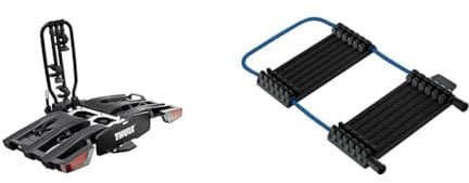 Thule EasyFold XT Fahrradträger für Anhängerkupplung 3 Fahrräder schwarz & 984101 THULE para CUADRO CARBONO, Mehrfarbig Einheitsgröße