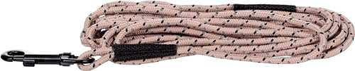 Schleppleine – Puppy Dolly Taupe 5m – reflektierend – Nylon – robust – für Welpen – Flamingo