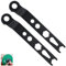 TorSor 2 Pack Angle Grinder Wrench Spanner with 4 Prong Lock 20mm Pin Pitch 6 in 1 Adjustment Removal Hand Tools for Craftsman 9523 9563CV 4 100mm Angle Grinders Flange Nut