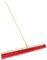 Straßenbesen 100 cm mit Holz Stiel 150 cm Holz draußen Gartenbesen Industriebesen Robuster Outdoor Besen mit Stabilen Borsten für Hof Garten und Gehwege