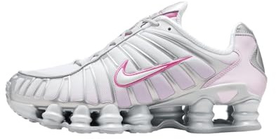 Nike Shox TL Chaussures pour Femme (HV2520-001, Platine étallique/Mousse Rose/Blanc/Pinksicle), Platine Etallique/Mousse Rose/Blanc/Pinksicle, 40 EU