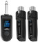 MUMQAQ Receptor transmisor de micrófono inalámbrico de 2.4 GHz, sistema inalámbrico de micrófono XLR, adaptador de micrófono inalámbrico recargable para mezclador de altavoz, micrófono dinámico para