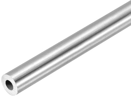 QUARKZMAN 305mm Lange Edelstahlrohr 8mm OD 4mm ID 2mm Wandstärke | Nahtlose Gerade Rohr, 304 Edelstahl Präzisionsrohr Nahtlos Rundrohr für Industrie Bauwesen Haushalt Garten DIY Basteln