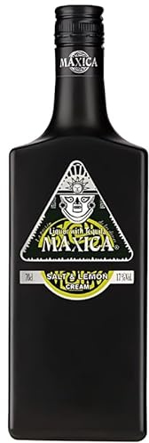 Tequila Cream Maxica Salt & Lemon – 70cl | 17% ABV | Salty Lemon Shot | Party Favorite | Creamy Tequila Liqueur